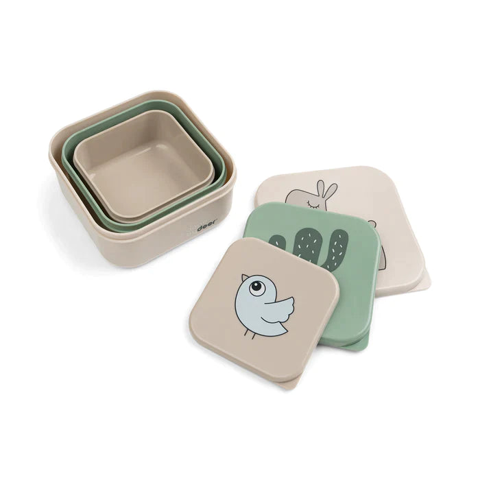 Set 3 Cajas para Snack Lalee - Arena | Done by deer