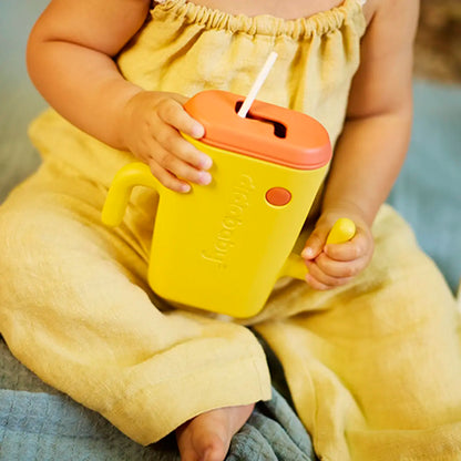 Porta Pouches y Cajitas de Jugos - Amarillo