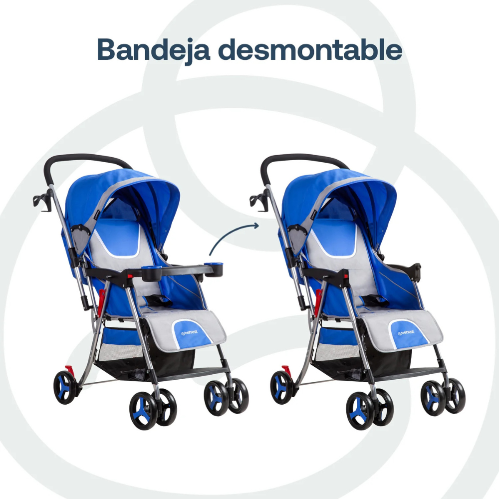 Coche Paseo y Cuna Twister SX - Azul | Bebesit