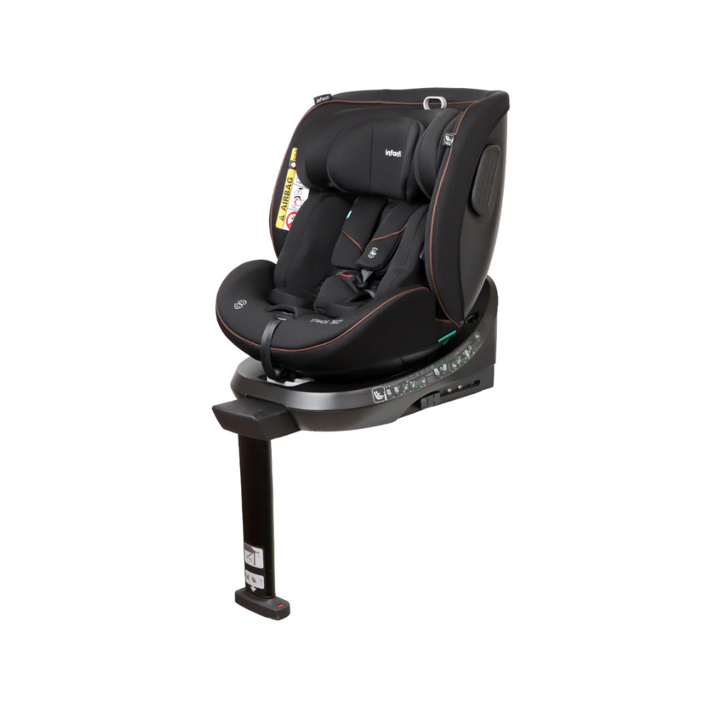 Silla de Auto Convertible Strade 360° - Black | Infanti