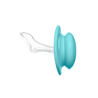 Dental Pacifier with Anatomical Nipple with Wings - Light Blue