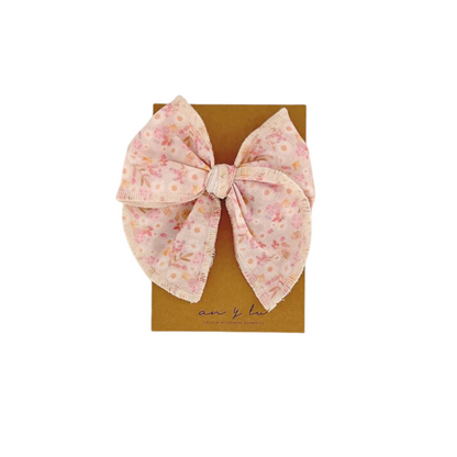 Sofy Large Bow - Barbara Col Beige