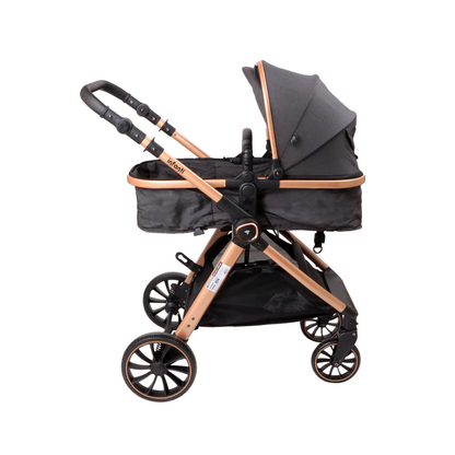 Coches Travel System Romanzo X1-D - Black | Infant