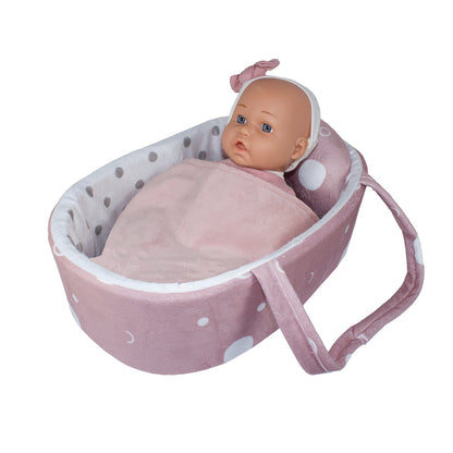 Muñeca Bebé 29 cm con Cuna y Accesorios -  Sofía | Bebesit