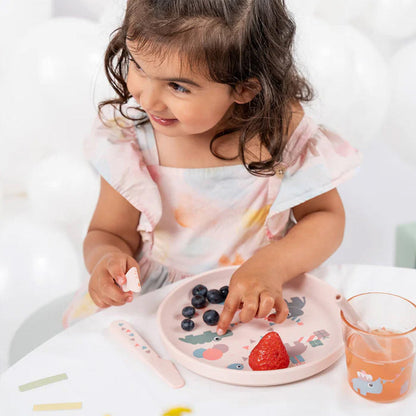 Set para Comer Celebration - Rosa