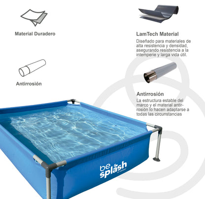 Piscina Estructural infantil de Bebé Be Splash | Bebesit