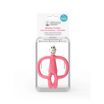 Monkey Teether - Pink