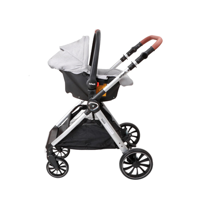 Coches Travel System Romanzo X1-D - Gris | Infanti