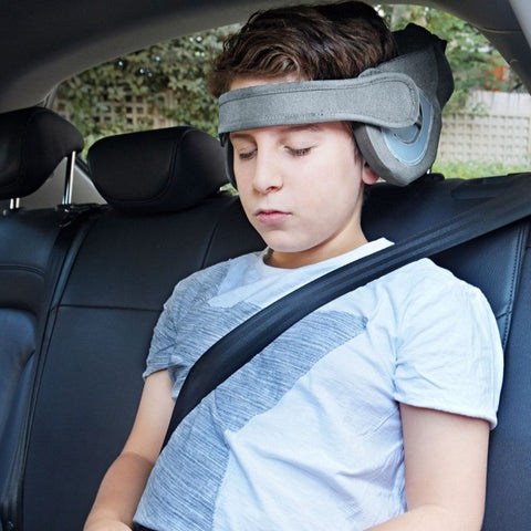 Sujeta Cabeza para Asiento de Auto Ride - Gris | NapUp