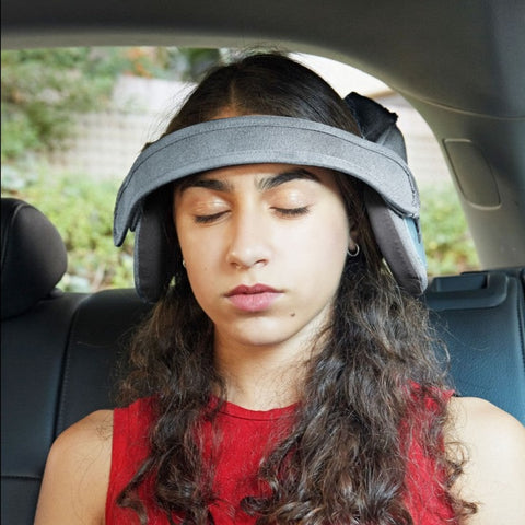 Sujeta Cabeza para Asiento de Auto Ride - Gris | NapUp