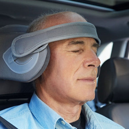 Sujeta Cabeza para Asiento de Auto Ride - Gris | NapUp