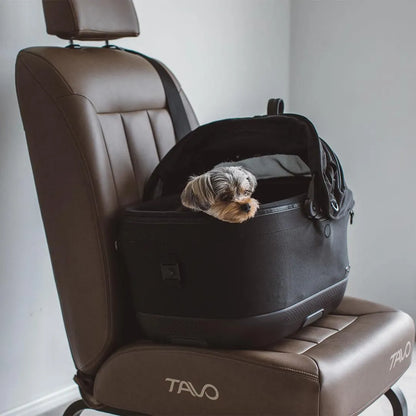 Silla de Auto para Mascotas Maeve™ iso - Tamaño 5x - Onyx | Tavo Pets