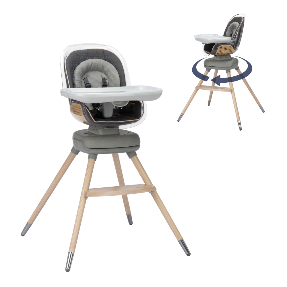 Silla de Comer Kiskadee 360° Heritage - Onyx | Maxi Cosi
