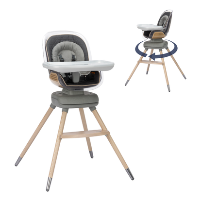Silla de Comer Kiskadee 360° Heritage - Onyx | Maxi Cosi