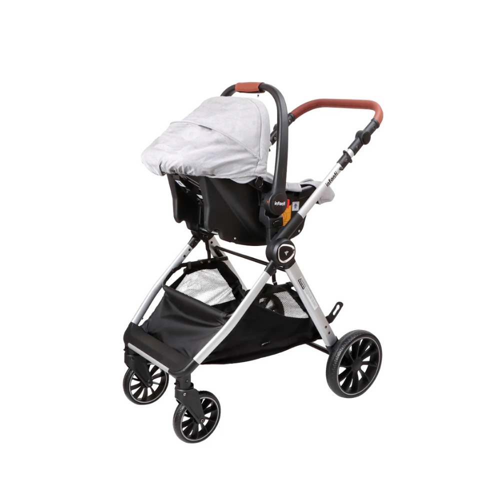 Coches Travel System Romanzo X1-D - Gris | Infanti