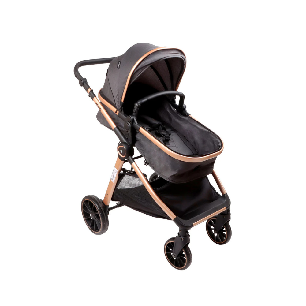 Coches Travel System Romanzo X1-D - Black | Infant