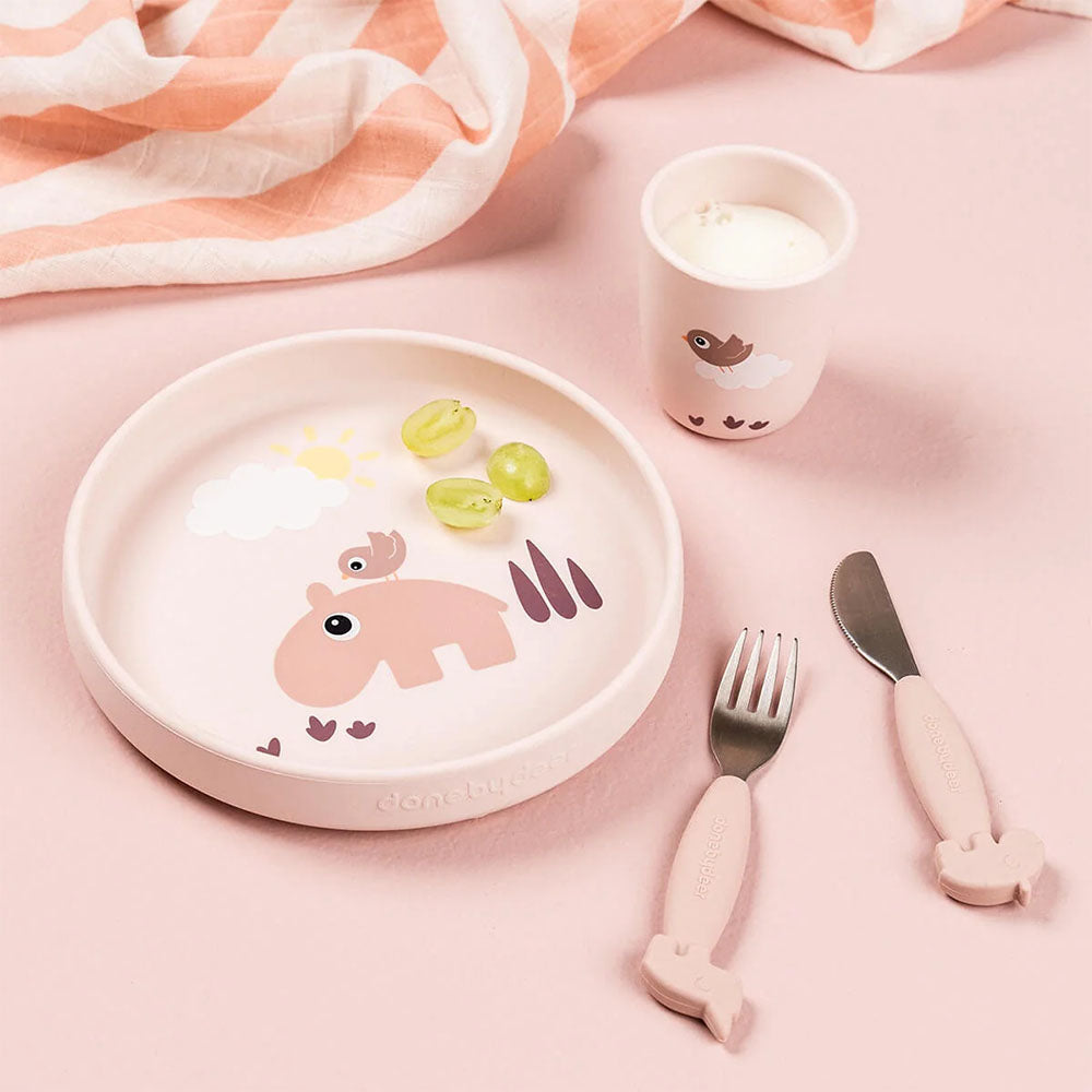 Mini Taza de Silicona Playground - Rosa