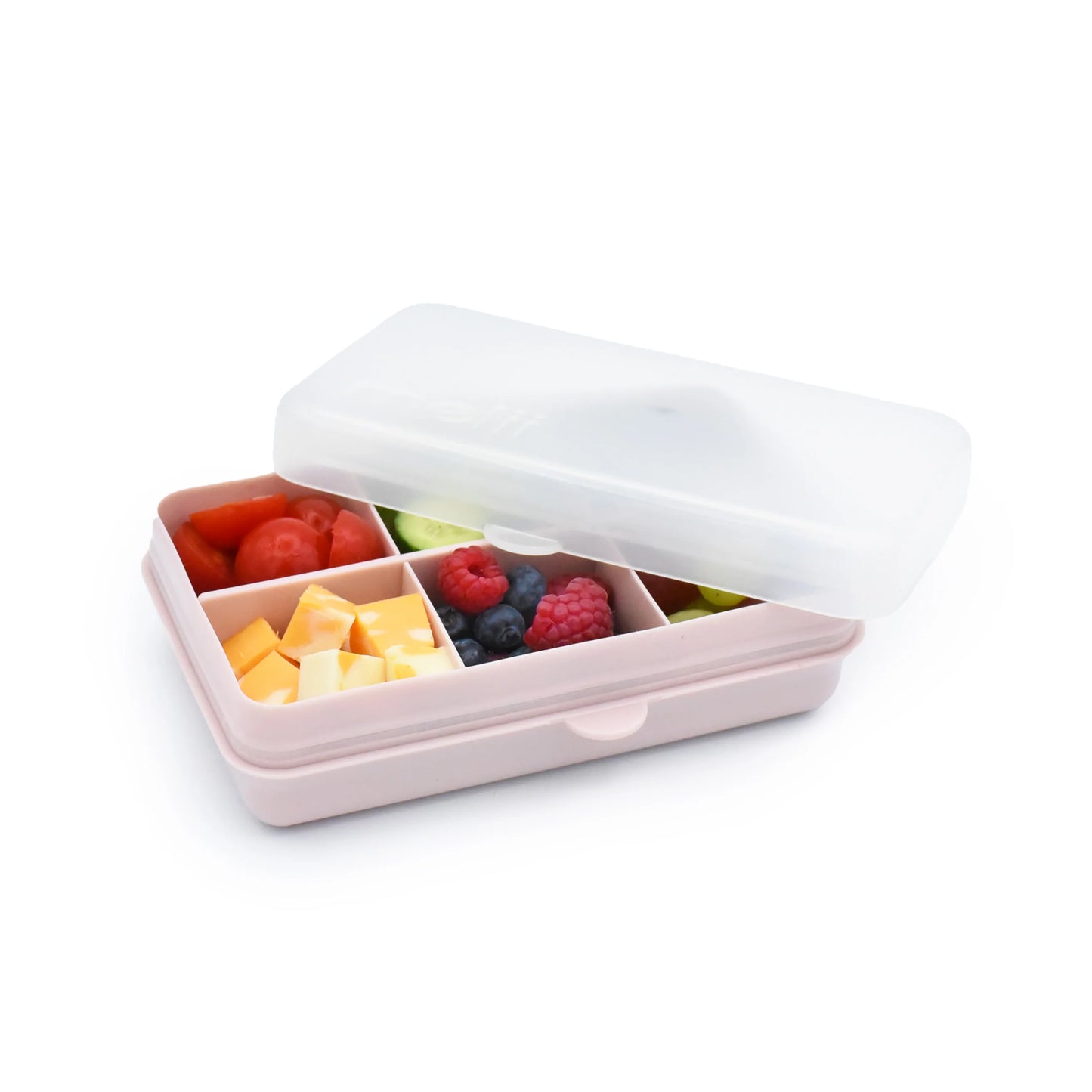 Caja Contenedora para Snacks Mini  - Rosa