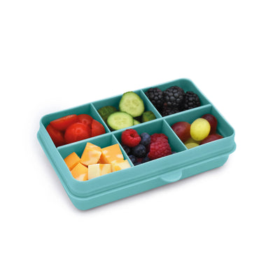 Caja Contenedora para Snacks Mini  - Azul