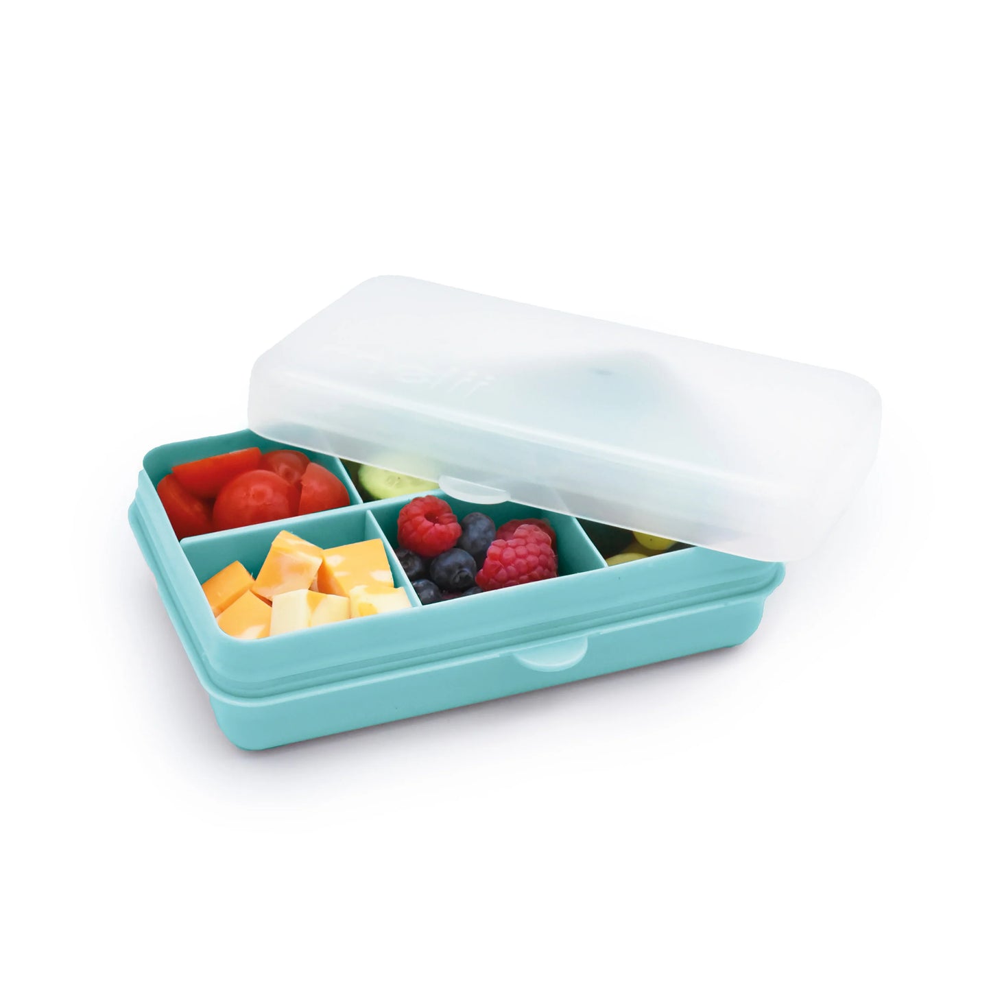 Caja Contenedora para Snacks Mini  - Azul