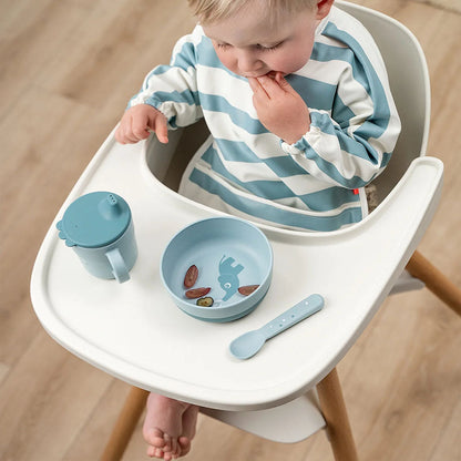 Vaso con Boquilla Foodie Happy Dots - Azul