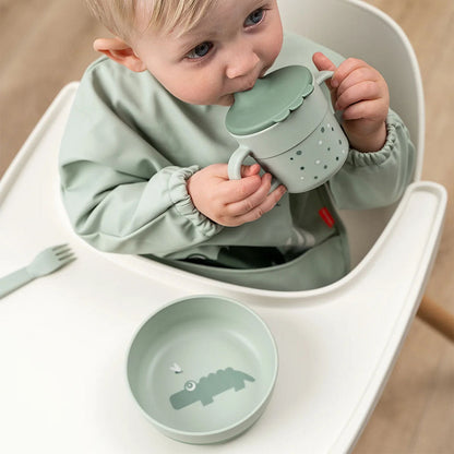 Vaso con Boquilla Foodie Happy Dots - Verde