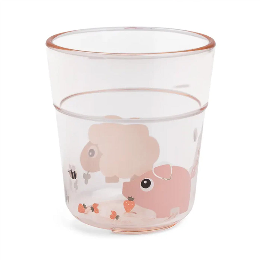 Vaso de Tritan Tiny Farm - Rosa