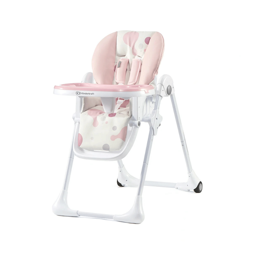 Silla de Comer Plegable Yummy - Pink | Kinderkraft