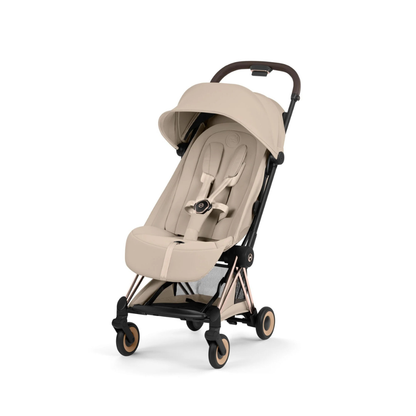 Coche de Paseo Coya Style Collection - Rosegold Cozy Beige | CYBEX