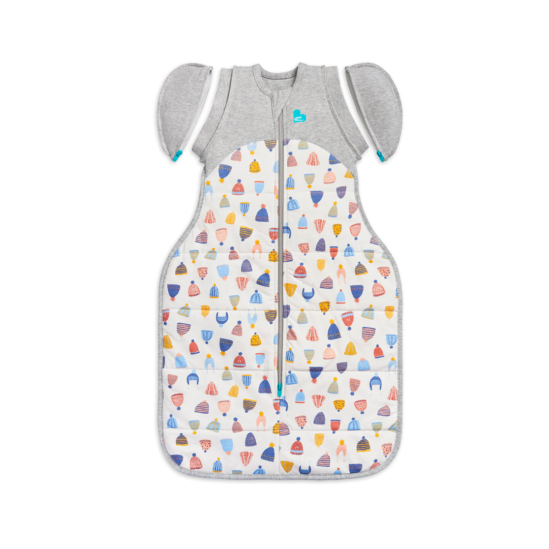 Swaddle UP™ Transition Stage 2 Tog 2.5 Happy Hats