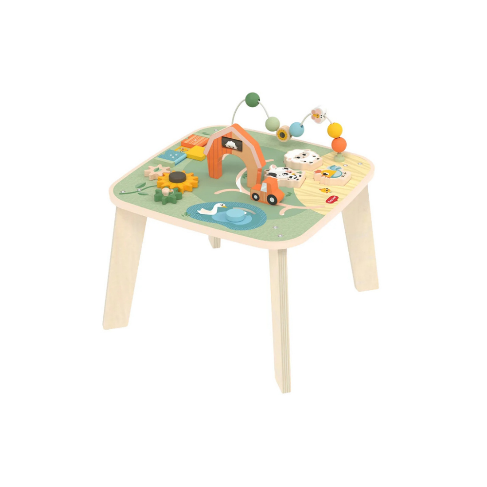 Mesa de Actividades de Madera - Farmers Fun Day | Tiny Love
