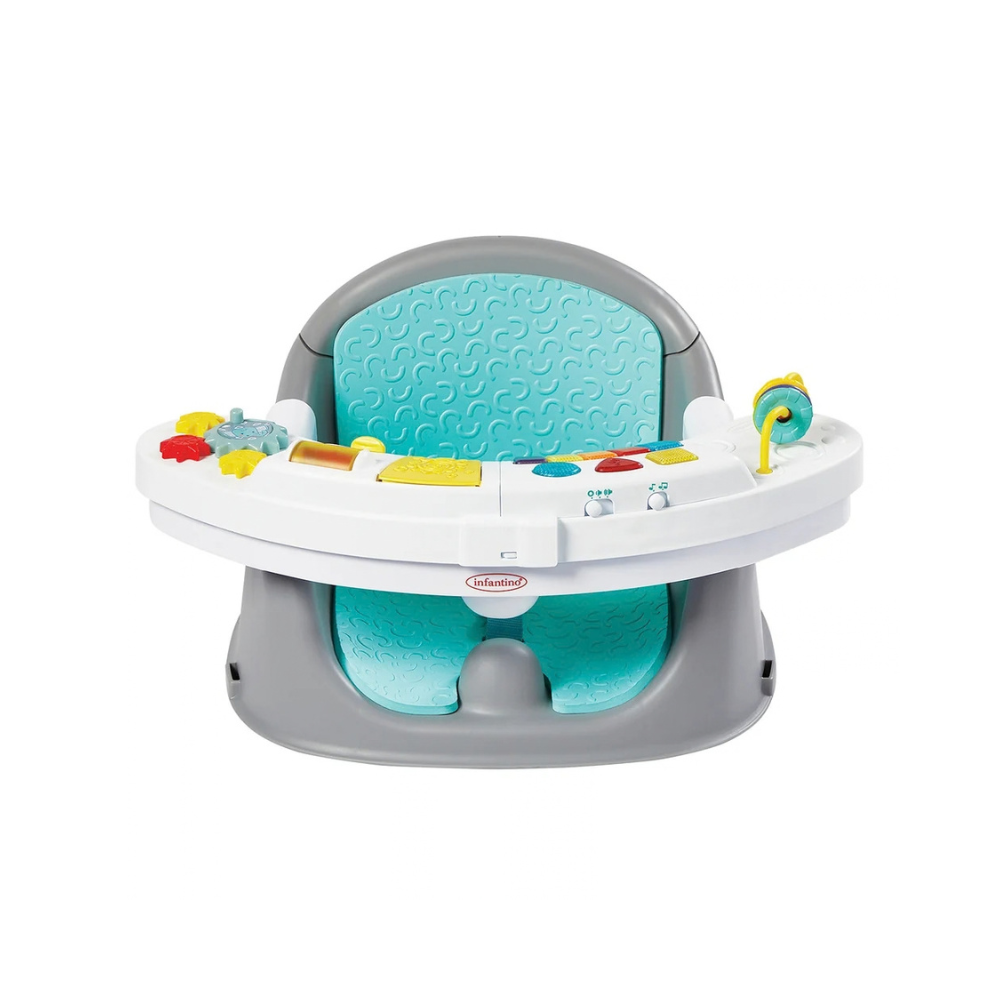 Silla de Comer Booster Interactiva 3 en 1 Music & Lights | Infantino