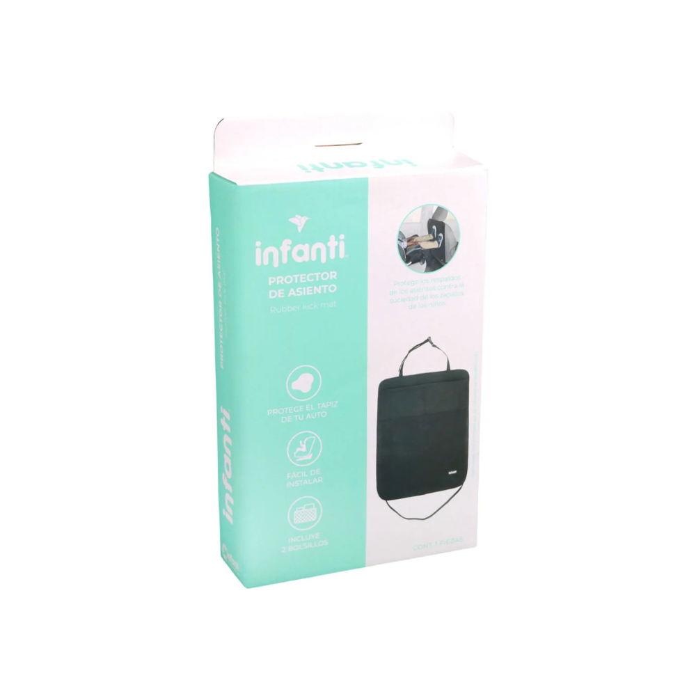 Protector de Asiento Trasero - Negro | Infanti