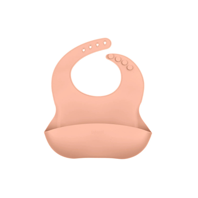 Babero de Silicona - Terracota | Infanti
