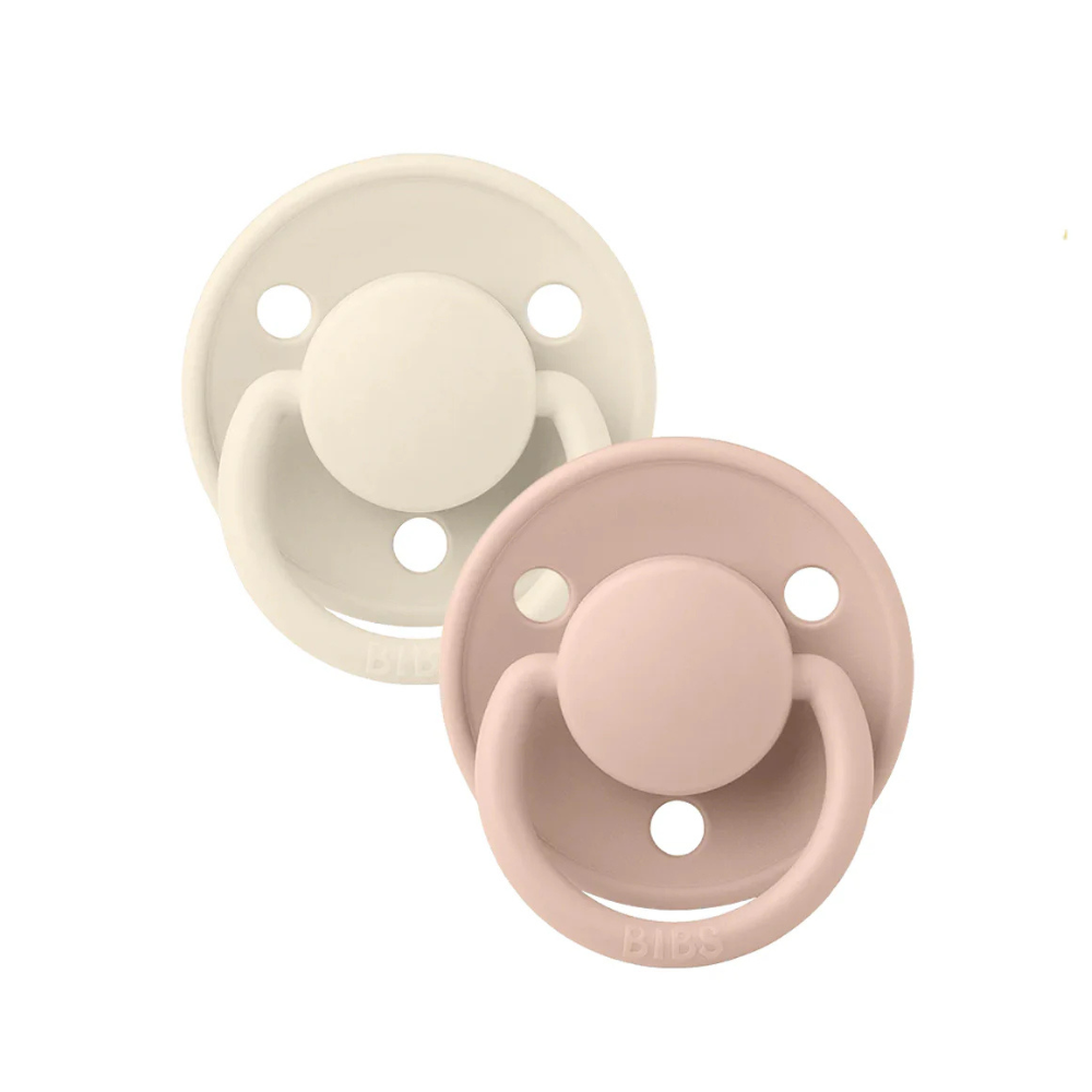 Pack de 2 Chupetes - Ivory & Blush | BIBS