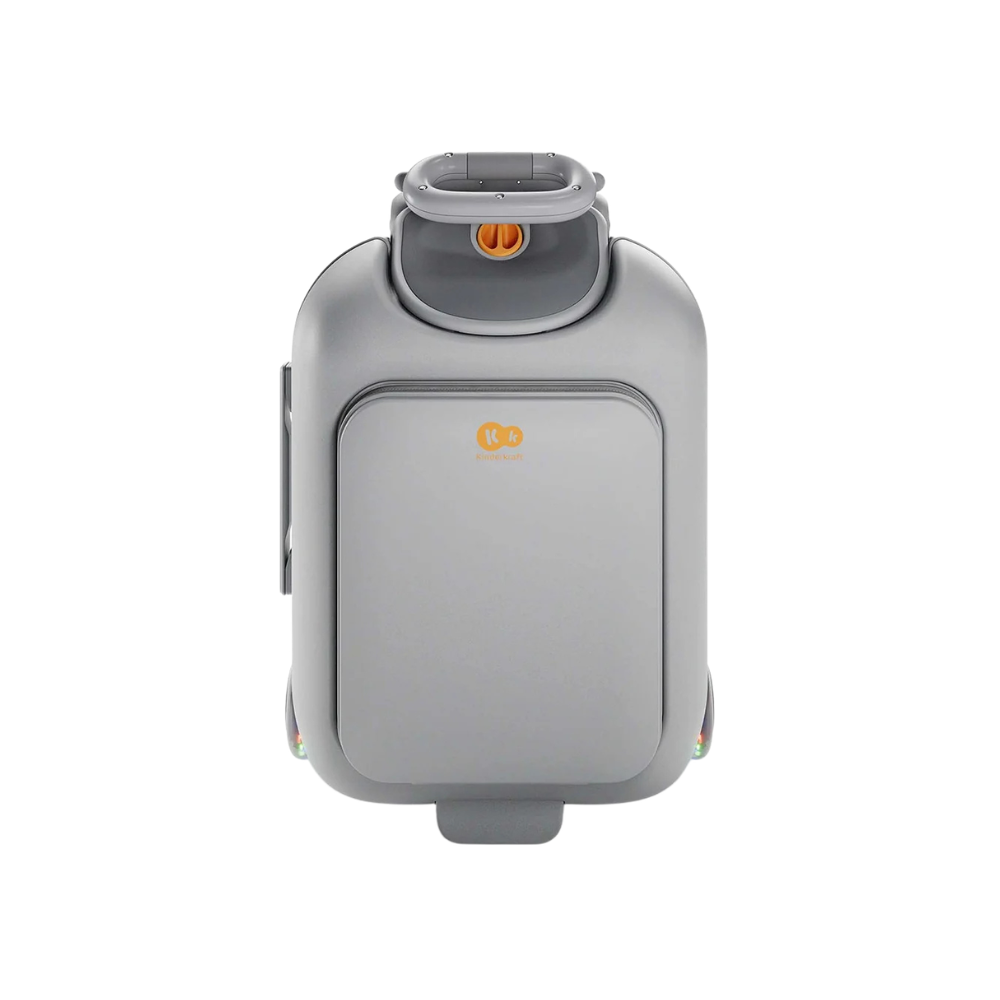 Maleta Infantil 2 en 1 con Asiento Cabby - Grey | Kinderkraft