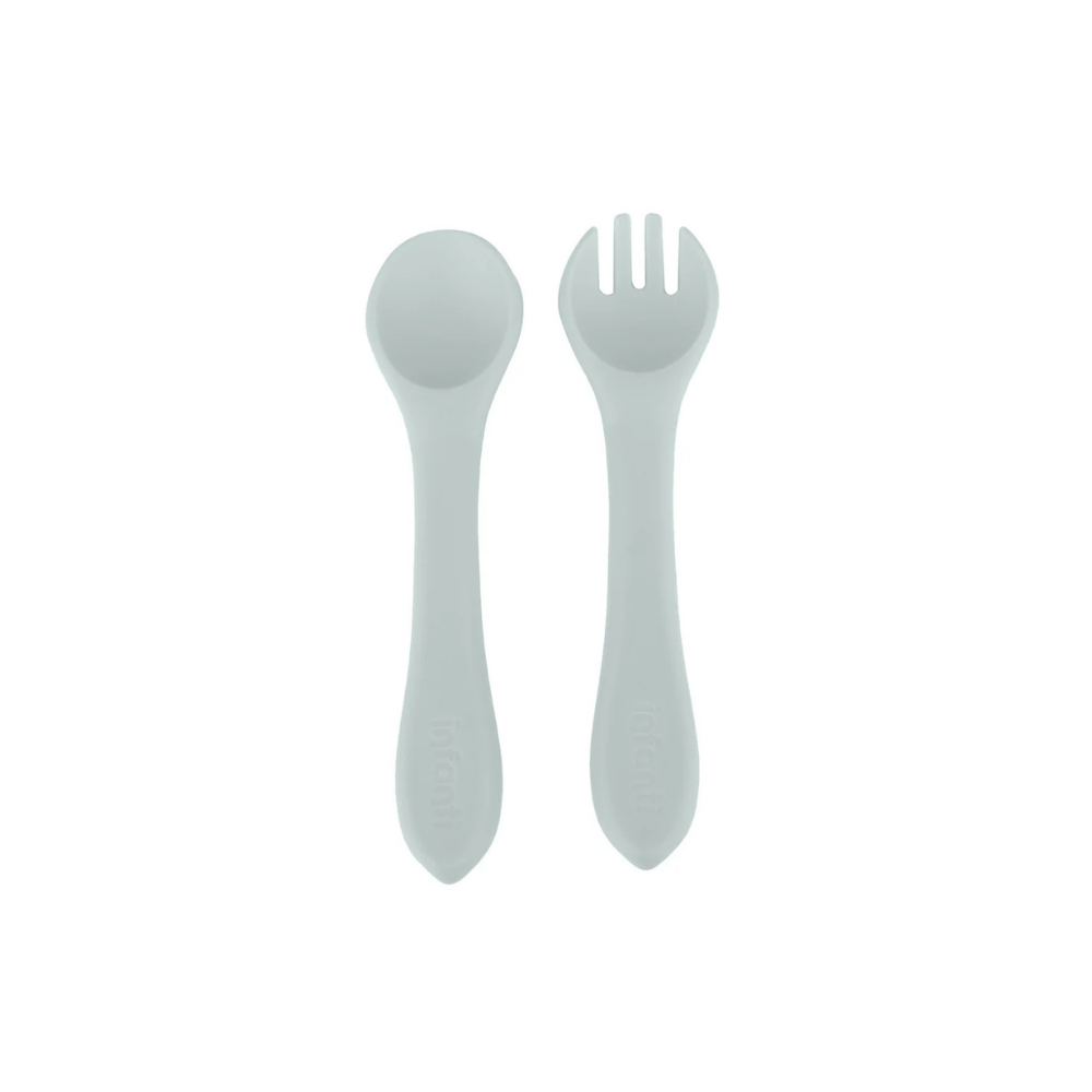 Set Cuchara y Tenedor - Azul | Infanti