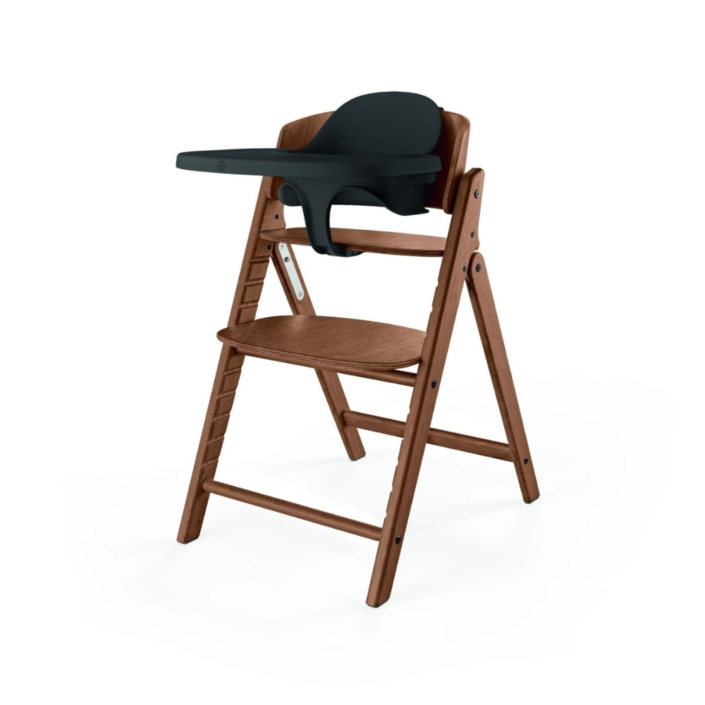 Silla de Comer Evolutiva Click & Fold 3 en 1 - All Natural Dark | CYBEX