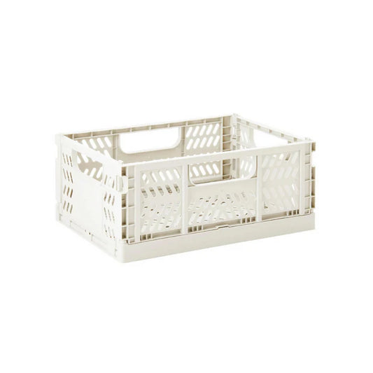 Caja Plegable Moderna - Mediana - Crema