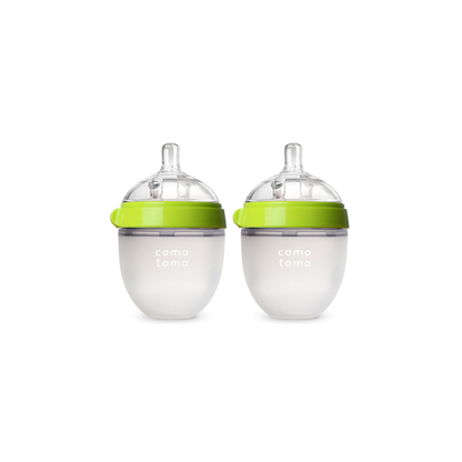 Pack de 2 Mamaderas Comotomo 150ml - Verde | Comotomo