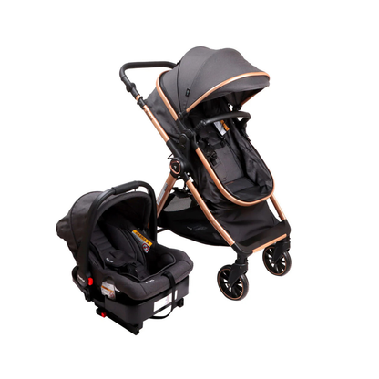 Coches Travel System Romanzo X1-D - Black | Infant