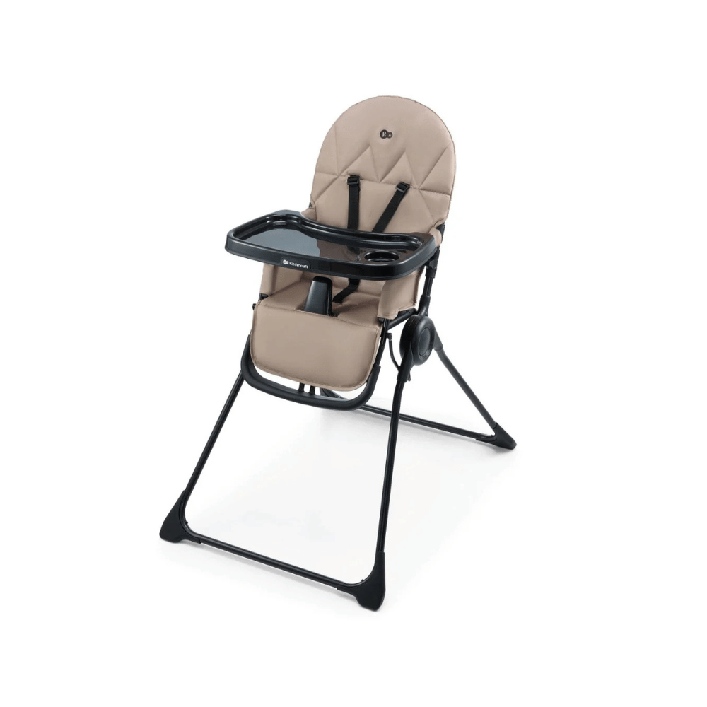 Silla de Comer Compacta Binci - Beige | Kinderkraft