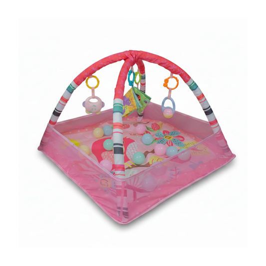 Gimnasio Corral con Pelotas - Rosado | Bebesit