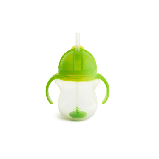 Vaso Antiderrame Weighted con Asas - Verde | Munchkin