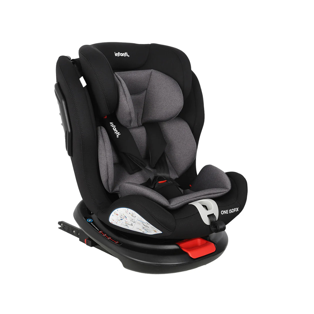 Silla de Auto Convertible One Isofix - Light Grey | Infanti