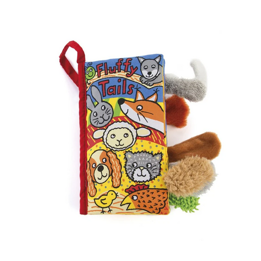 Libro de Estimulación Colas - Varios Animales | Jellycat