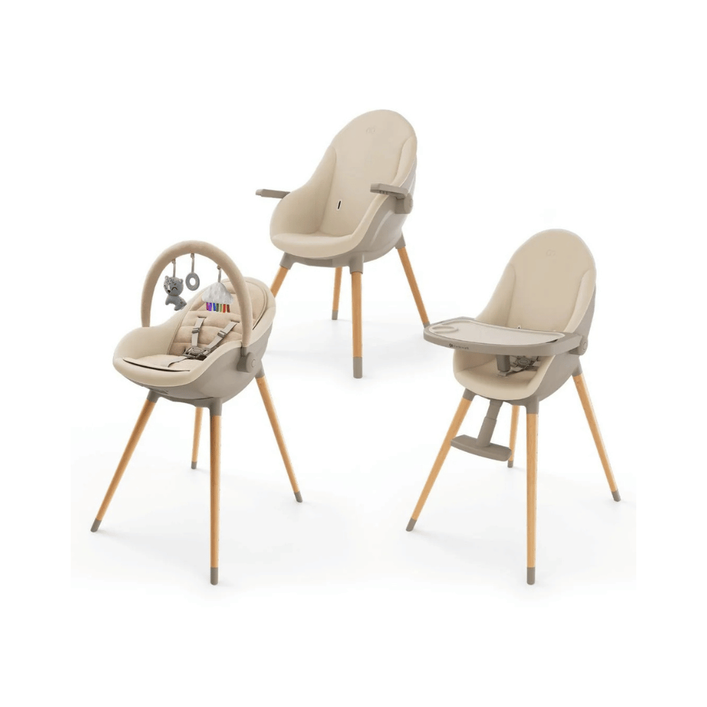 Silla de Comer Evolutiva 3 en 1 FINI UP - Beige | Kinderkraft