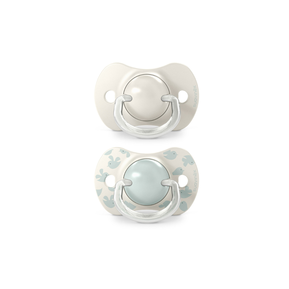 Pack de 2 Chupetes Fisiológicos SX Pro Birdies - Verde | Suavinex