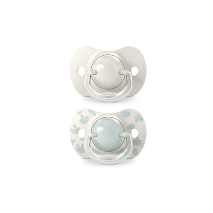 Pack de 2 Chupetes Fisiológicos SX Pro Birdies - Verde | Suavinex