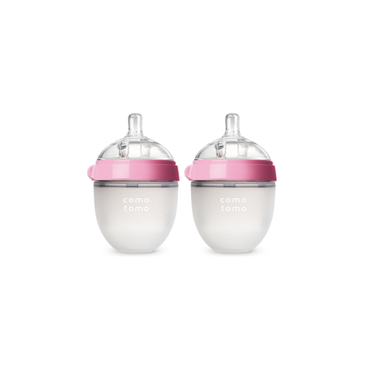 Pack de 2 Mamaderas Comotomo 150ml - Rosado | Comotomo